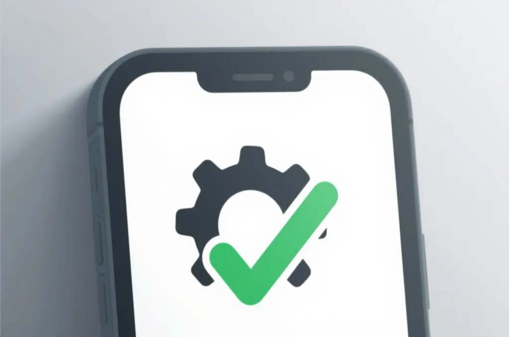 抽象的齿轮与网络连接排障示意图
